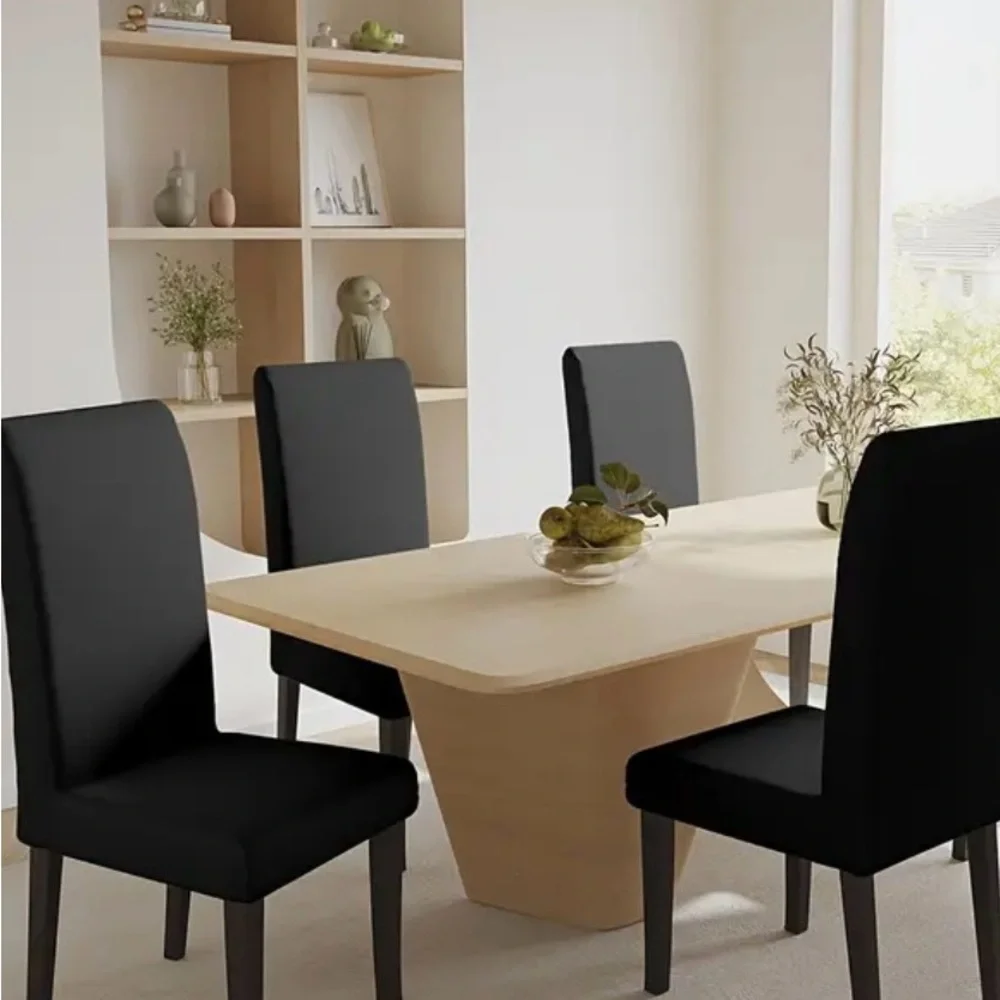 Elegant Black Dining Chair Set